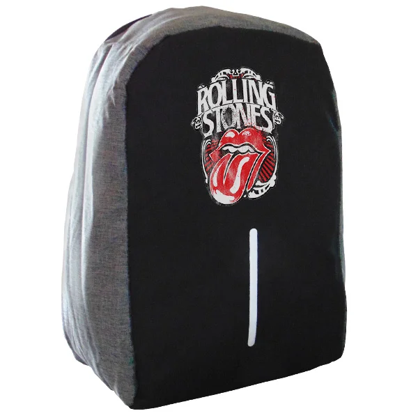 Φωτογραφία προϊόντος: Takeposition Rolling Stones Σακίδιο πλάτης Razor 1κεντρική θέση Rpet 600D 44Y x 34Μ x 10Π Μαύρο/γκρι 973-7592
