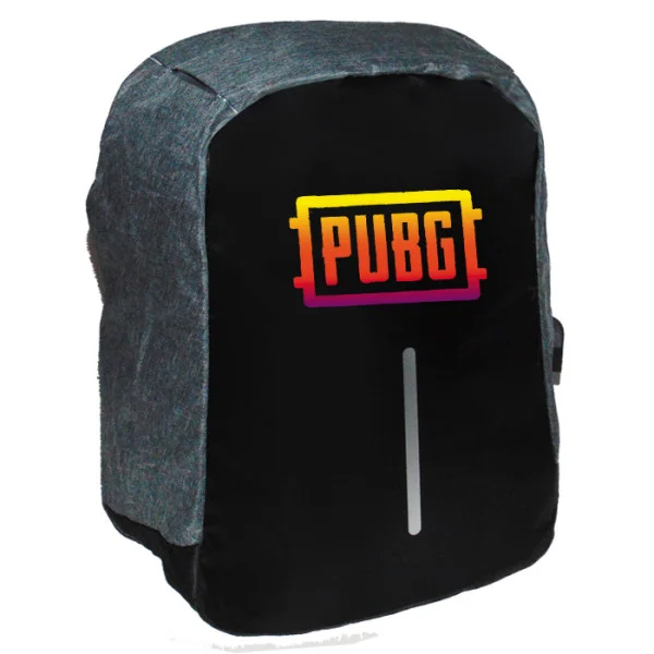 Φωτογραφία προϊόντος: Takeposition Pubg logo Σακίδιο πλάτης Razor 1κεντρική θέση Rpet 600D 44Y x 34Μ x 10Π Μαύρο/γκρι 973-4753-07