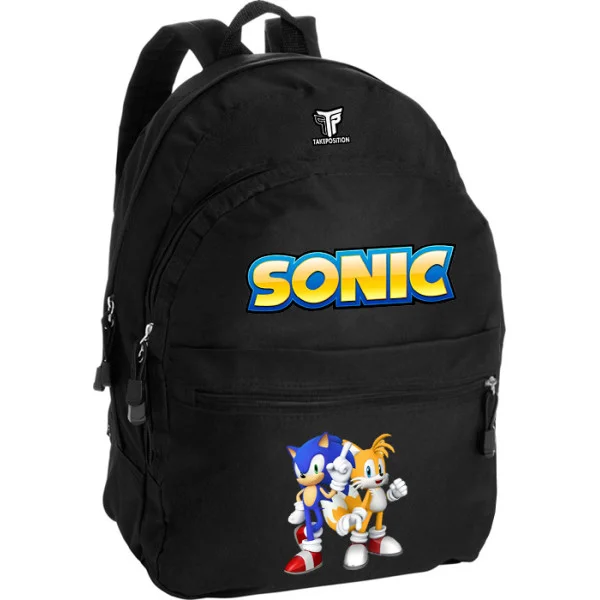 Φωτογραφία προϊόντος: Takeposition Pearl Σακίδιο πλάτης Sonic company, 1 Κεντρικές θέσεις, 40.5x31x15cm ,Μαύρο, 976-1186-02