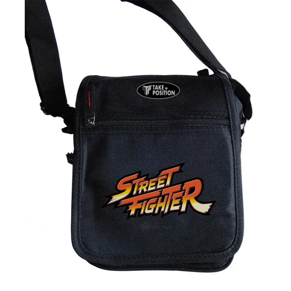 Φωτογραφία προϊόντος: Takeposition Τσαντάκι ώμου Unisex Street fighter, Μαύρο, 23x18x8.50cm, 983-4756