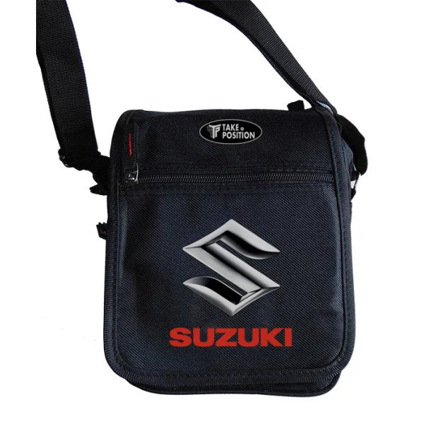 Φωτογραφία προϊόντος: Takeposition Τσαντάκι ώμου Unisex Suzuki, Μαύρο, 23x18x8.50cm, 983-9049