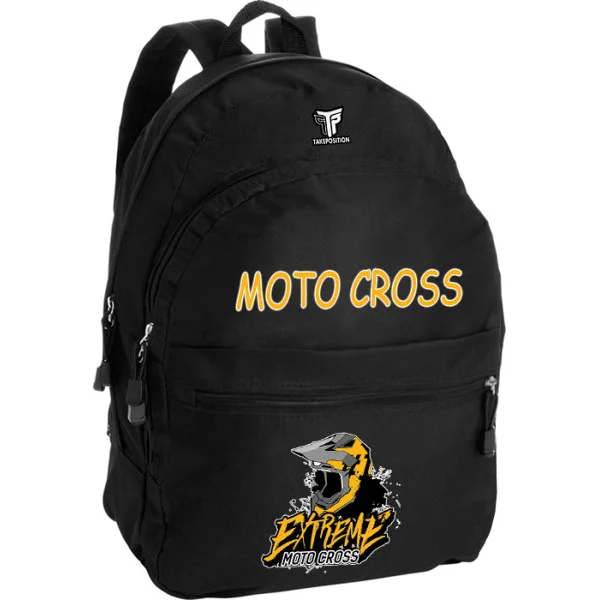 Φωτογραφία προϊόντος: Takeposition Pearl Σακίδιο πλάτης Moto cross, 1 Κεντρικές θέσεις, 40x31x15cm ,Μαύρο, 976-9004-02