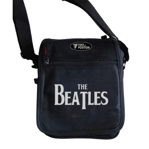 Φωτογραφία προϊόντος: Takeposition Τσαντάκι ώμου Unisex, THE BEATLES, Μαύρο, 23x18x8.50cm, 983-7509