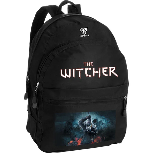 Φωτογραφία προϊόντος: Takeposition Pearl Σακίδιο πλάτης The Witcher, 1 Κεντρικές θέσεις, 40.5x31x15cm ,Μαύρο, 976-4553-02