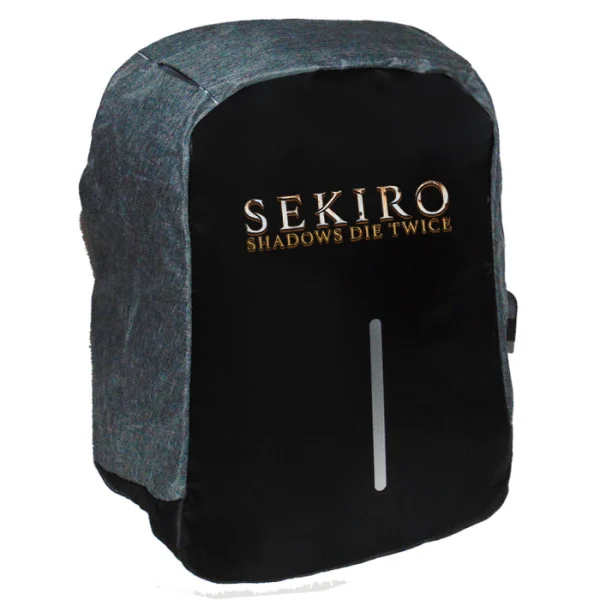 Φωτογραφία προϊόντος: Takeposition Sekiro Logo Σακίδιο πλάτης Razor 1κεντρική θέση Rpet 600D 44Y x 34Μ x 10Π Μαύρο/γκρι 973-4708-07