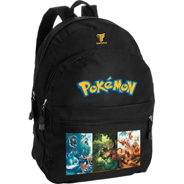 Φωτογραφία προϊόντος: Takeposition Pearl Σακίδιο πλάτης Pokemon races, 1 Κεντρικές θέσεις, 40.5x31x15cm ,Μαύρο, 976-1014-02