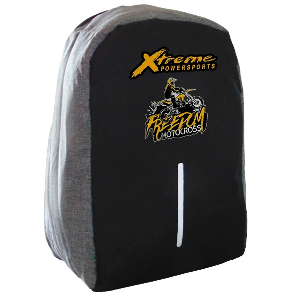 Φωτογραφία προϊόντος: Takeposition Xtreme moto cross Σακίδιο πλάτης Razor 1κεντρική θέση Rpet 600D 44Y x 34Μ x 10Π Μαύρο/γκρι 973-9005