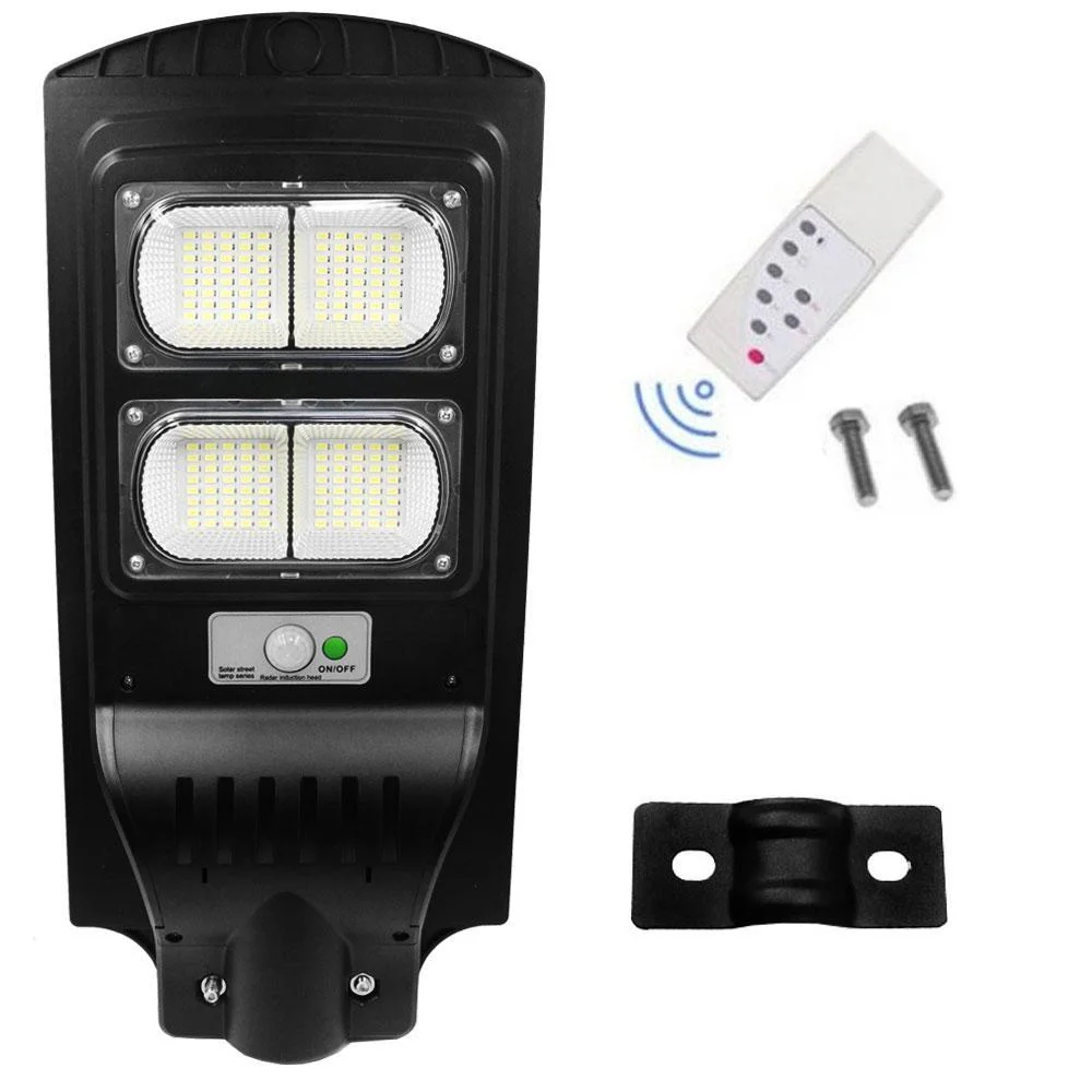 Φωτογραφία προϊόντος: OEM LED Αδιάβροχο Ηλιακό Επιτοίχιο Φωτιστικό 80W 12800LM με Ανιχνευτή Κίνησης Rixme RZ-0083-80W