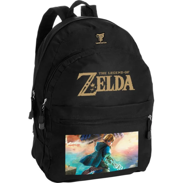 Φωτογραφία προϊόντος: Takeposition Pearl Σακίδιο πλάτης Zelda game on, 1 Κεντρικές θέσεις, 40.5x31x15cm ,Μαύρο, 976-4548-02