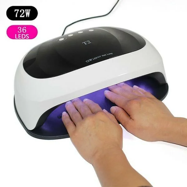 Φωτογραφία προϊόντος: OEM Φουρνάκι Νυχιών UV – LED 72W T2 Λευκό