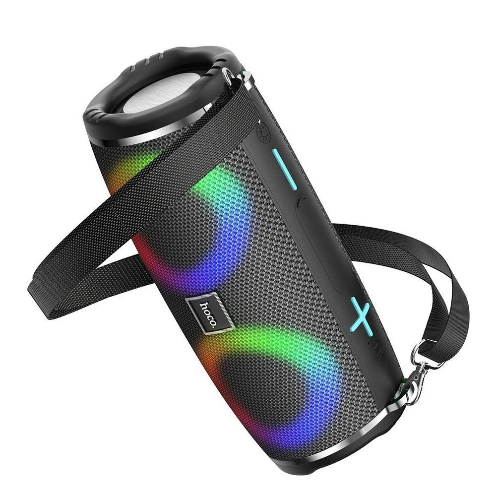 Φωτογραφία προϊόντος: Hoco Φορητό Ηχείο Bluetooth με RGB Φωτισμό Μαύρο HC12