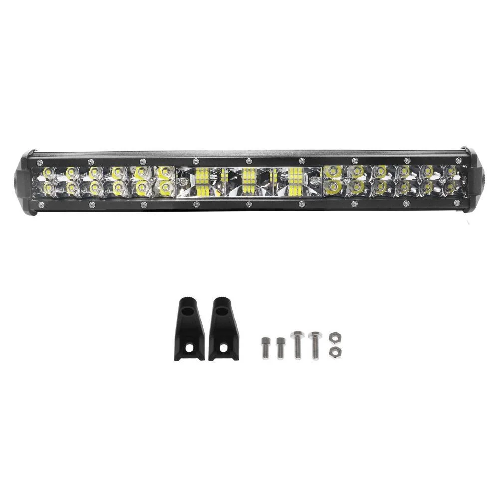 Φωτογραφία προϊόντος: OEM LED Αδιάβροχη Μπάρα Αλουμινίου 12V-24V 37cm 144W 52 SMD IP68 11520LM 6000K OYQP-0013