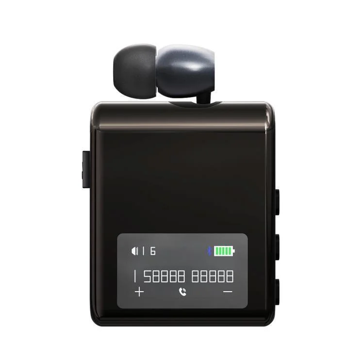 Φωτογραφία προϊόντος: OEM In-ear Bluetooth Handsfree Ακουστικό Πέτου Μαύρο K89