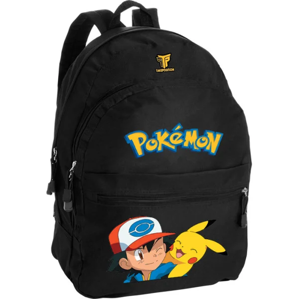 Φωτογραφία προϊόντος: Takeposition Pearl Σακίδιο πλάτης Pokemon, 1 Κεντρικές θέσεις, 40.5x31x15cm ,Μαύρο, 976-1013-02