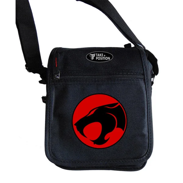 Φωτογραφία προϊόντος: Takeposition Τσαντάκι ώμου Unisex, Thundercats , Μαύρο, 23x18x8.50cm, 983-1082