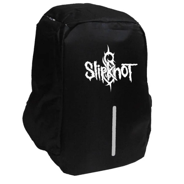Φωτογραφία προϊόντος: Takeposition Slipknot logo Σακίδιο πλάτης Razor 1κεντρική θέση Rpet 600D 44Y x 34Μ x 10Π Μαύρο, 973-7504-02