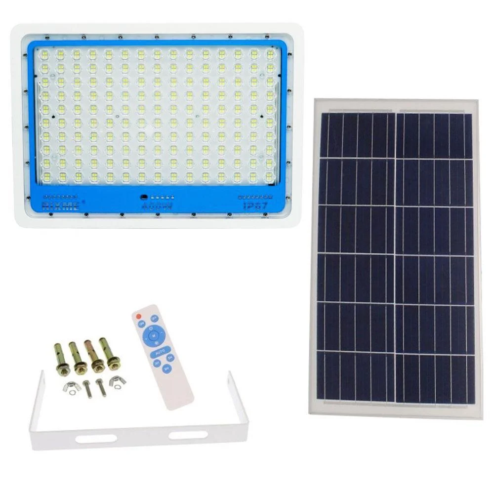 Φωτογραφία προϊόντος: OEM Led Αδιάβροχος Ηλιακός Προβολέας 400W 48000LM με Πάνελ και Τηλεχειριστήριο Rixme RZSL-C400W