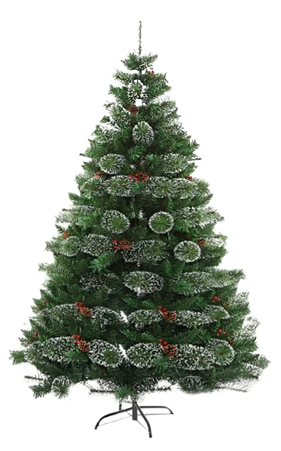 Φωτογραφία προϊόντος: OEM KMT Style Χριστουγεννιάτικο Δέντρο Πράσινο με Χιονισμένα Κλαδιά Ύψους 180εκ 7991310