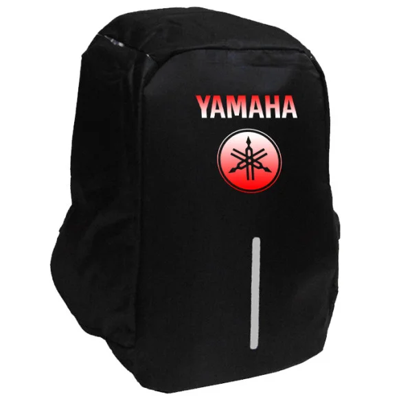 Φωτογραφία προϊόντος: Takeposition Yamaha logo Σακίδιο πλάτης Razor 1κεντρική θέση Rpet 600D 44Y x 34Μ x 10Π Μαύρο, 973-9041-02