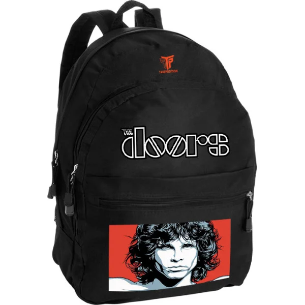 Φωτογραφία προϊόντος: Takeposition Pearl Σακίδιο πλάτης The Doors, 1 Κεντρικές θέσεις, 40.5x31x15cm ,Μαύρο, 976-7556-02