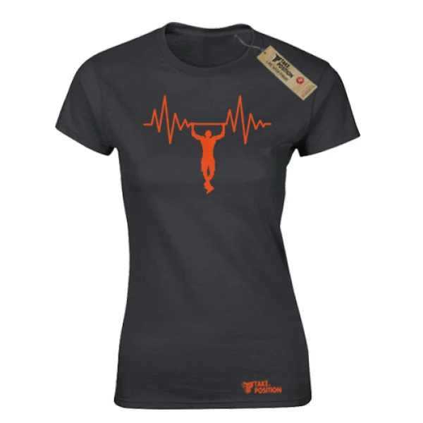 Φωτογραφία προϊόντος: Αθλητικό γυναικείo t-shirt Takeposition Live for Sports μαύρο, 504-5519-02