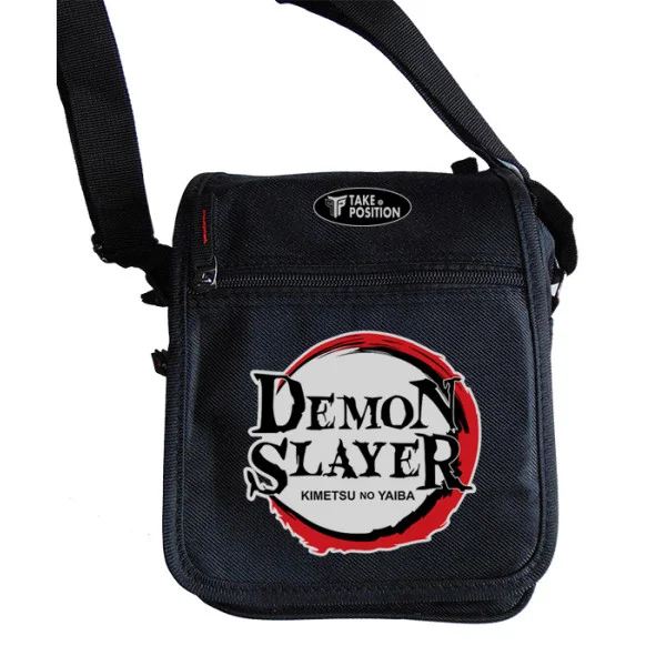 Φωτογραφία προϊόντος: Takeposition Τσαντάκι ώμου Unisex, Animec Demon Slayer, Μαύρο, 23x18x8.50cm, 983-1150