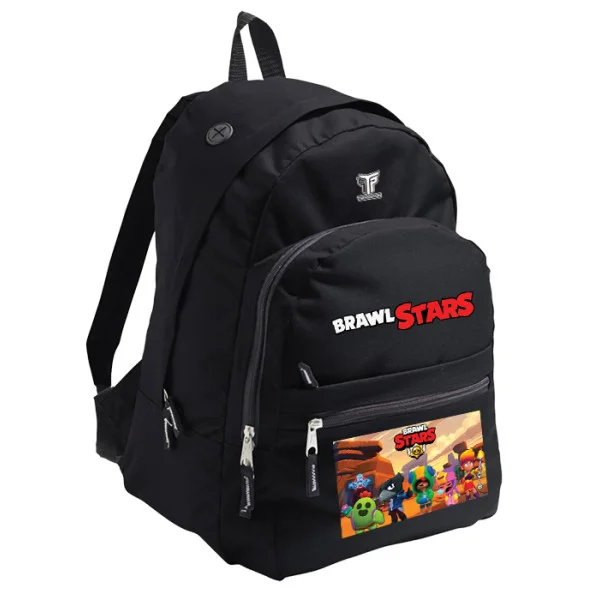 Φωτογραφία προϊόντος: Takeposition Pearl Σχολική Τσάντα Brawl Stars ready to play Μαύρη 40.5x31x15cm – 24L