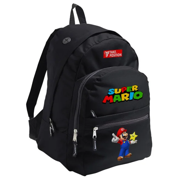 Φωτογραφία προϊόντος: Takeposition Pearl Σακίδιο πλάτης Super Mario Star, 1 Κεντρικές θέσεις, 40.5x31x15cm ,Μαύρο, 976-1188-02