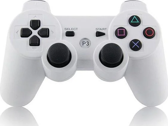 Φωτογραφία προϊόντος: OEM Ασύρματο Gamepad για PS3 Λευκό