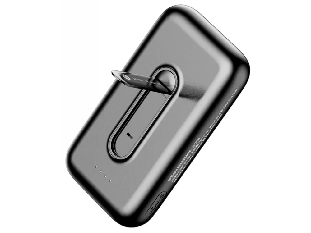 Φωτογραφία προϊόντος: Powerbank Ασύρματης Φόρτισης Usams PB51 4000mAh Μαύρο (US-CD136)