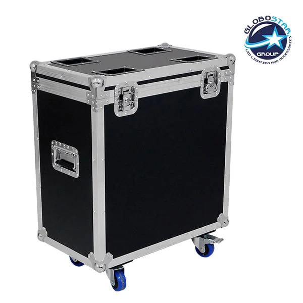 Φωτογραφία προϊόντος: GloboStar® Επαγγελματικό Flight Case για 2 Κινούμενες Ρομποτικές Κεφαλές Artemis BEAM Rainbow Effect Philips YODN 9R RGBW 260W 230V Zoom 0° - 3.8° GloboStar 51163