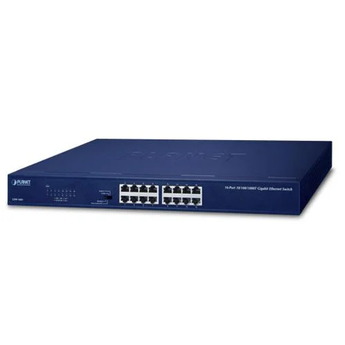 Φωτογραφία προϊόντος: PLANET GSW-1601 16-Port 10/100/1000Mbps Gigabit Ethernet Switch