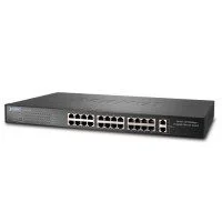 Φωτογραφία προϊόντος: PLANET FGSW-2620 24-Port 10/100Mbps + 2-Port Gigabit Ethernet Switch