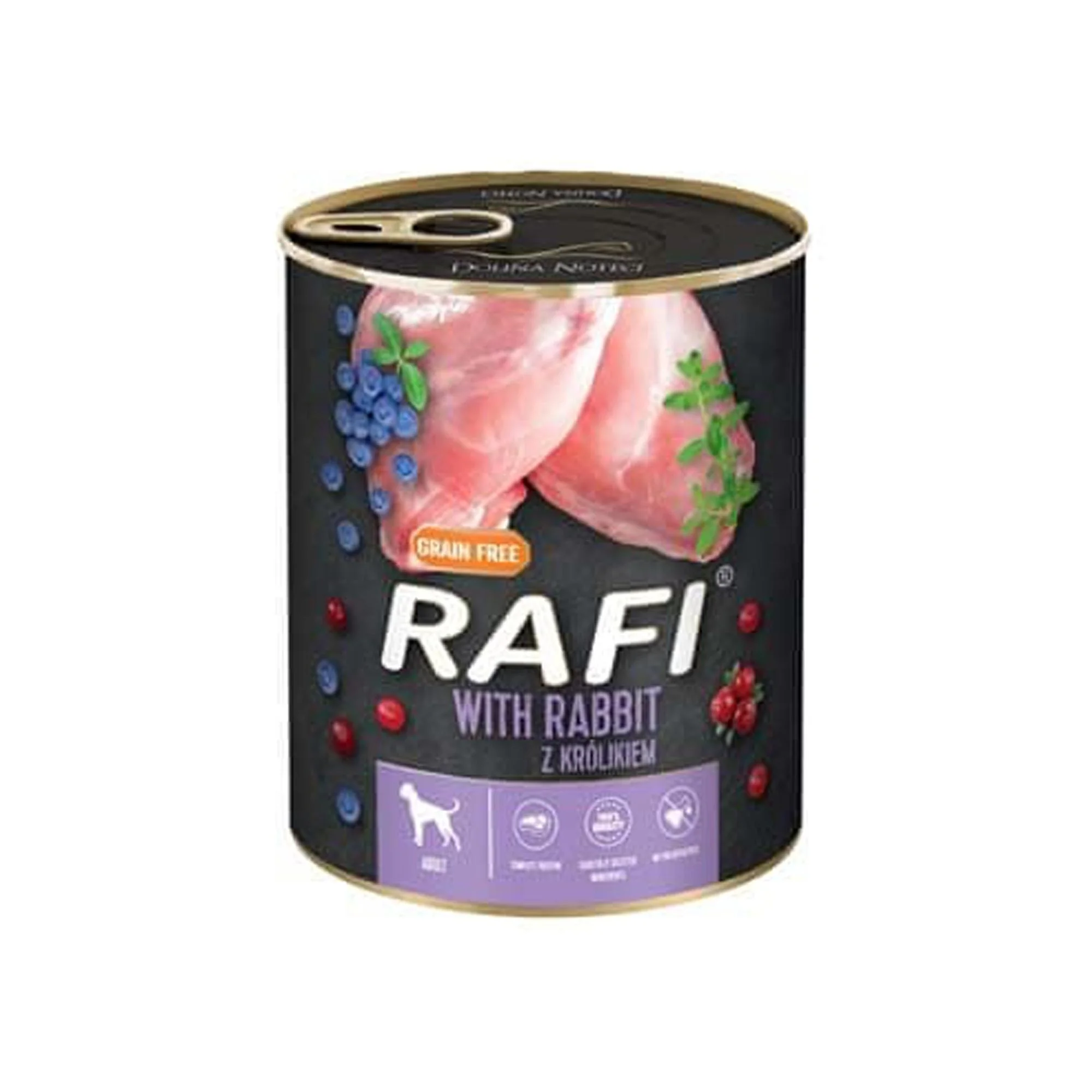 Φωτογραφία προϊόντος: RAFI Can Rabbit 800g