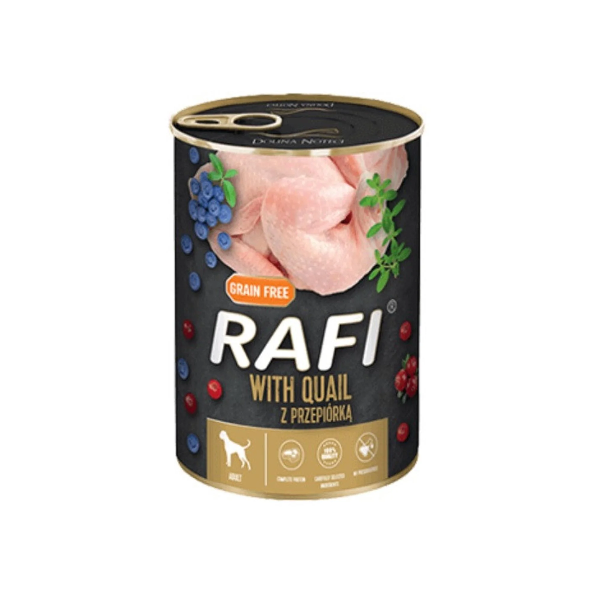 Φωτογραφία προϊόντος: RAFI Can Quail 400g