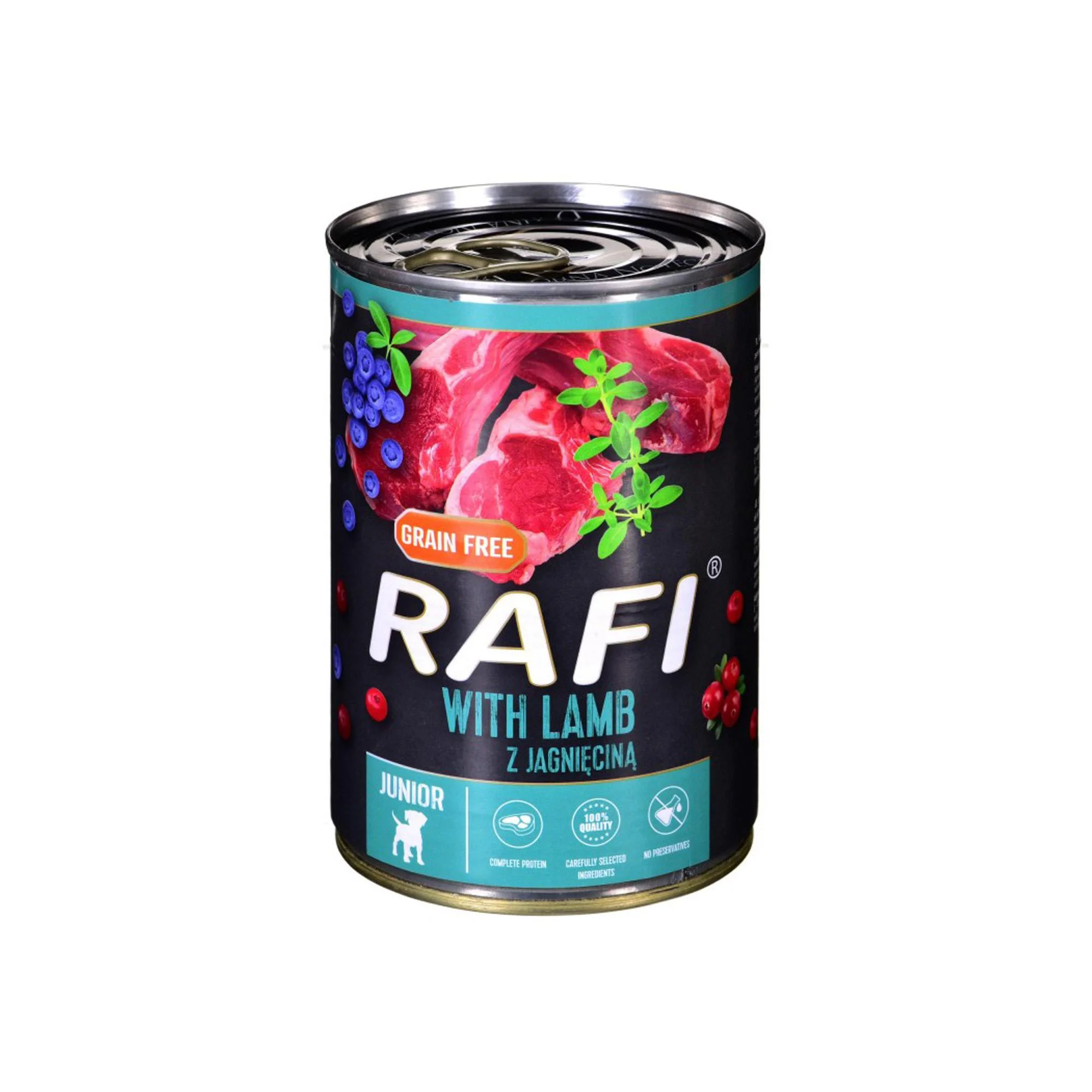 Φωτογραφία προϊόντος: Rafi Can Lamb Junior 400g