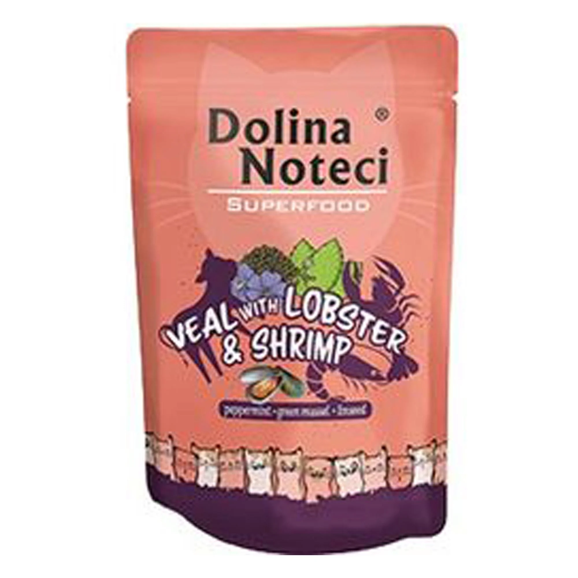Φωτογραφία προϊόντος: Dolina Noteci Superfood Αστακός / Γαρίδες / Μοσχάρι 85gr