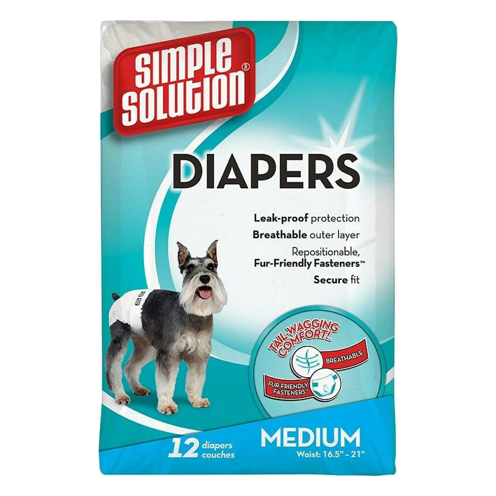 Φωτογραφία προϊόντος: Πάνες Βρακάκι Simple Solution Medium Αρσενικό