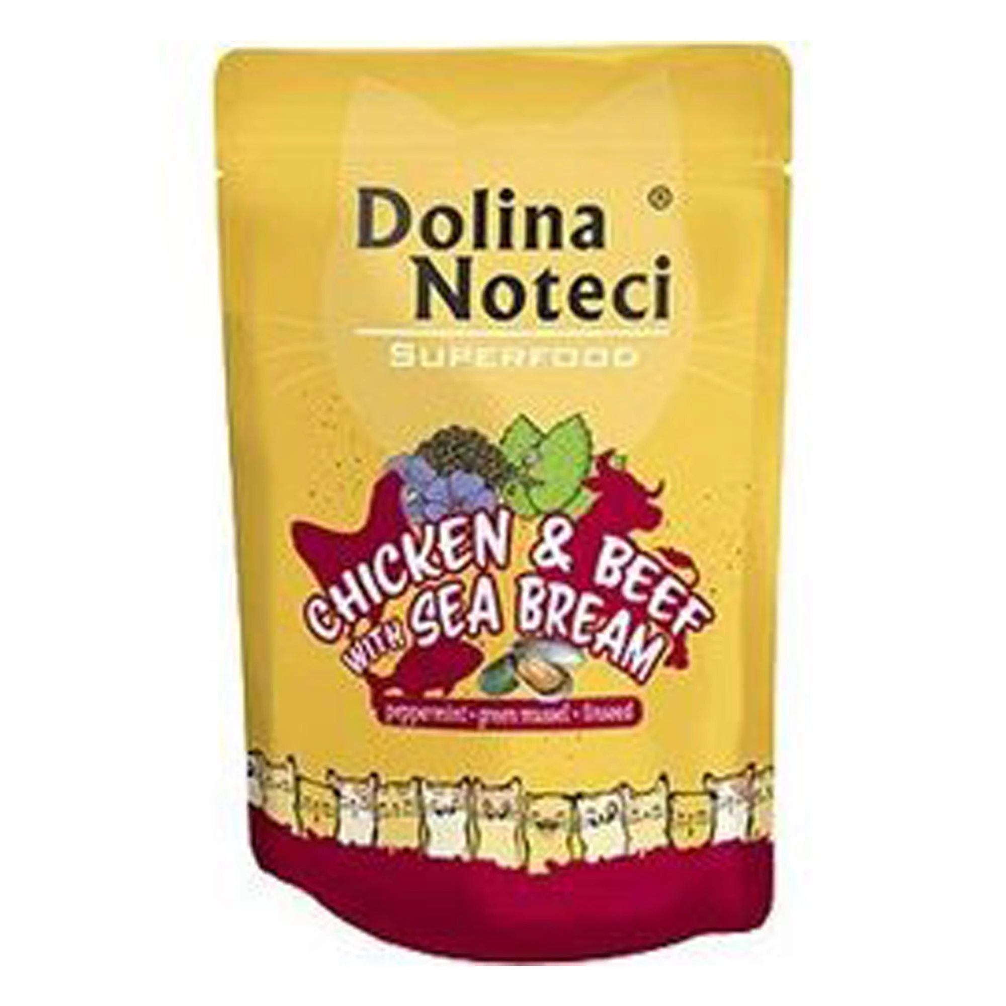 Φωτογραφία προϊόντος: Dolina Noteci Superfood Βοδινό / Κοτόπουλο / Φαγκρί 85gr