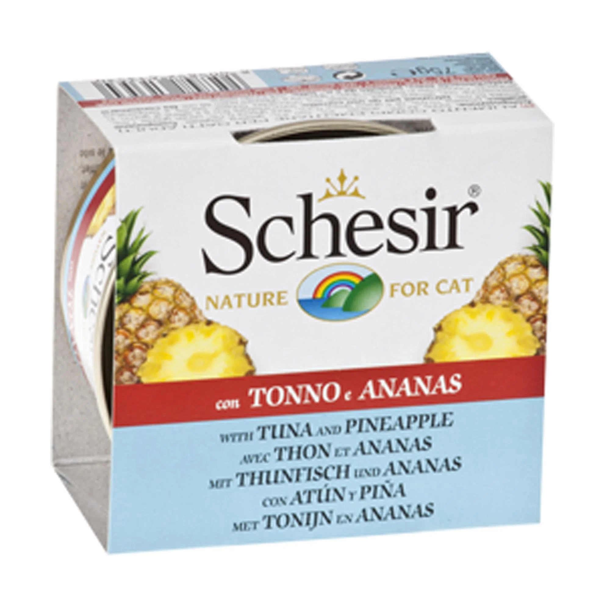 Φωτογραφία προϊόντος: Schesir Cat Jel Fruit Τόνος με ανανά 85g