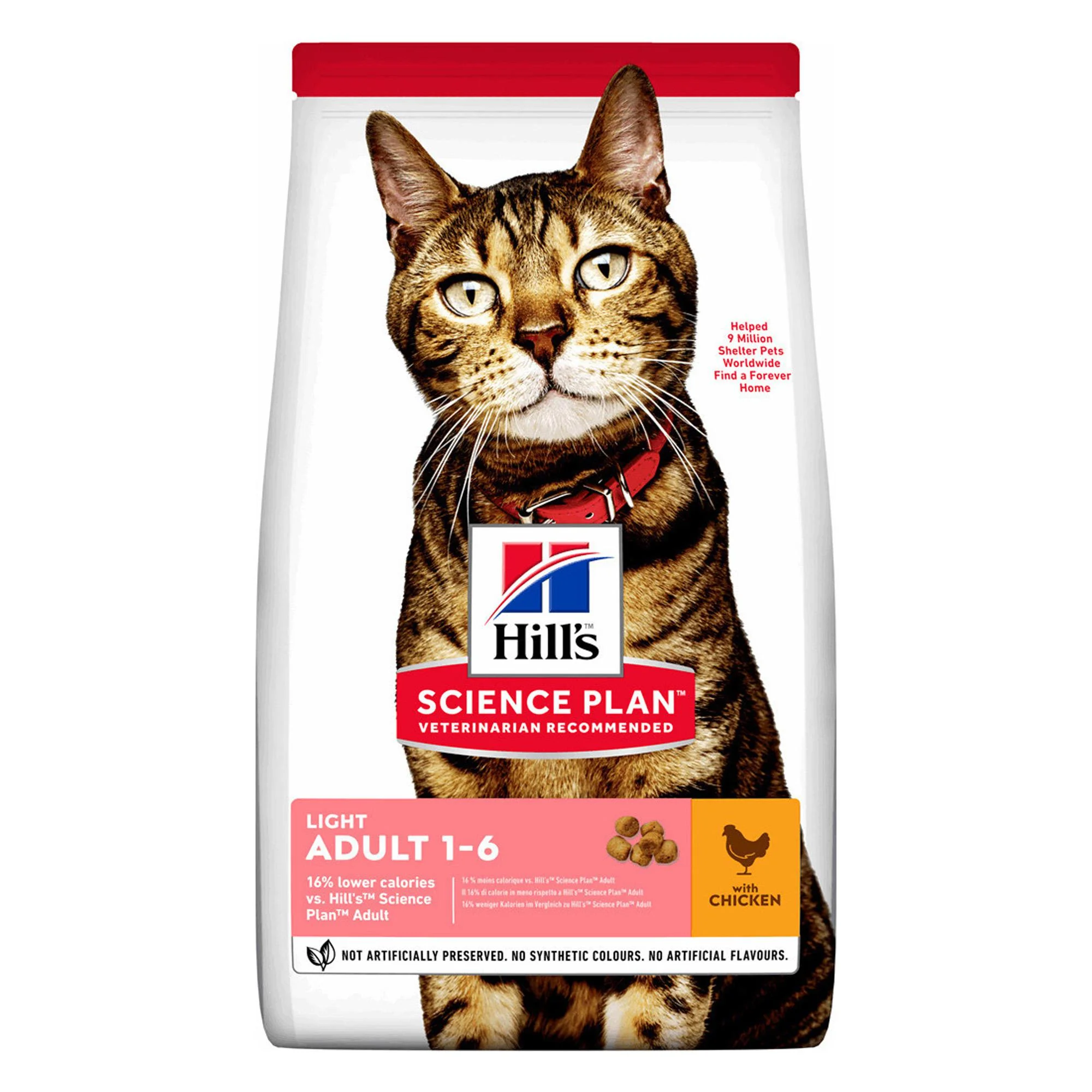 Φωτογραφία προϊόντος: Hills Cat Light Adult 1-6 1.5kg