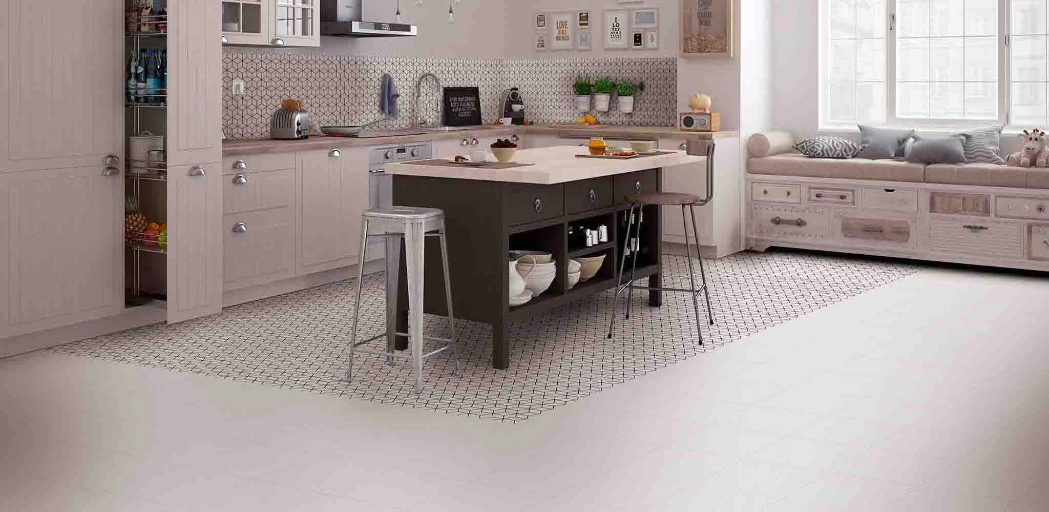 Φωτογραφία προϊόντος: KEROS CERAMICA Πλακάκι Δαπέδου KEROS ALHAMBRA NEGRO 25X25
