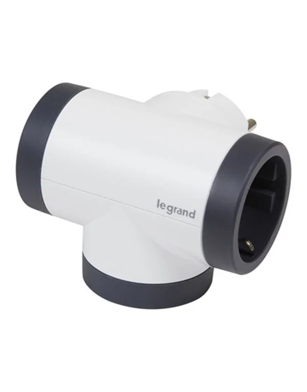 Φωτογραφία προϊόντος: Legrand SurgeArrest 3 Outlets Black/Grey Rotating (694521)