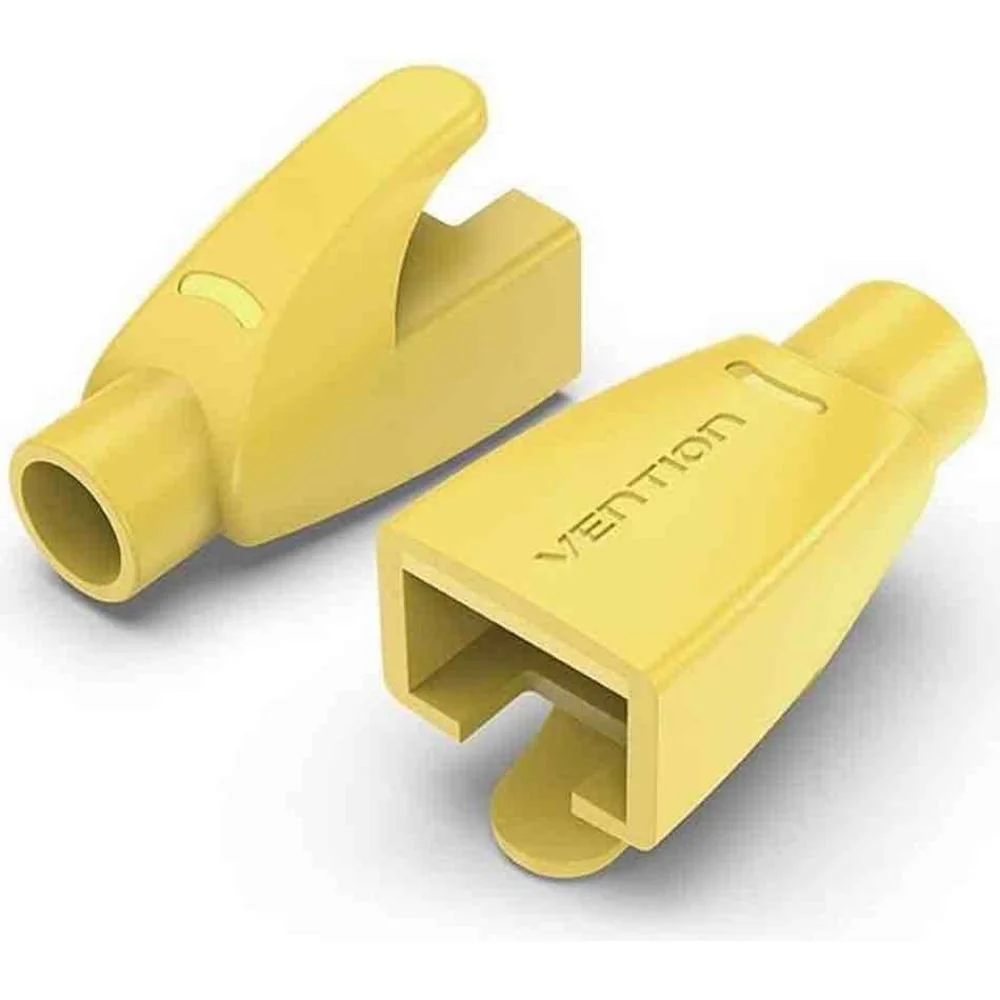 Φωτογραφία προϊόντος: VENTION RJ45 Strain Relief Boots Yellow PVC Type 100-Pack (IODY0-100) (VENIODY0-100)