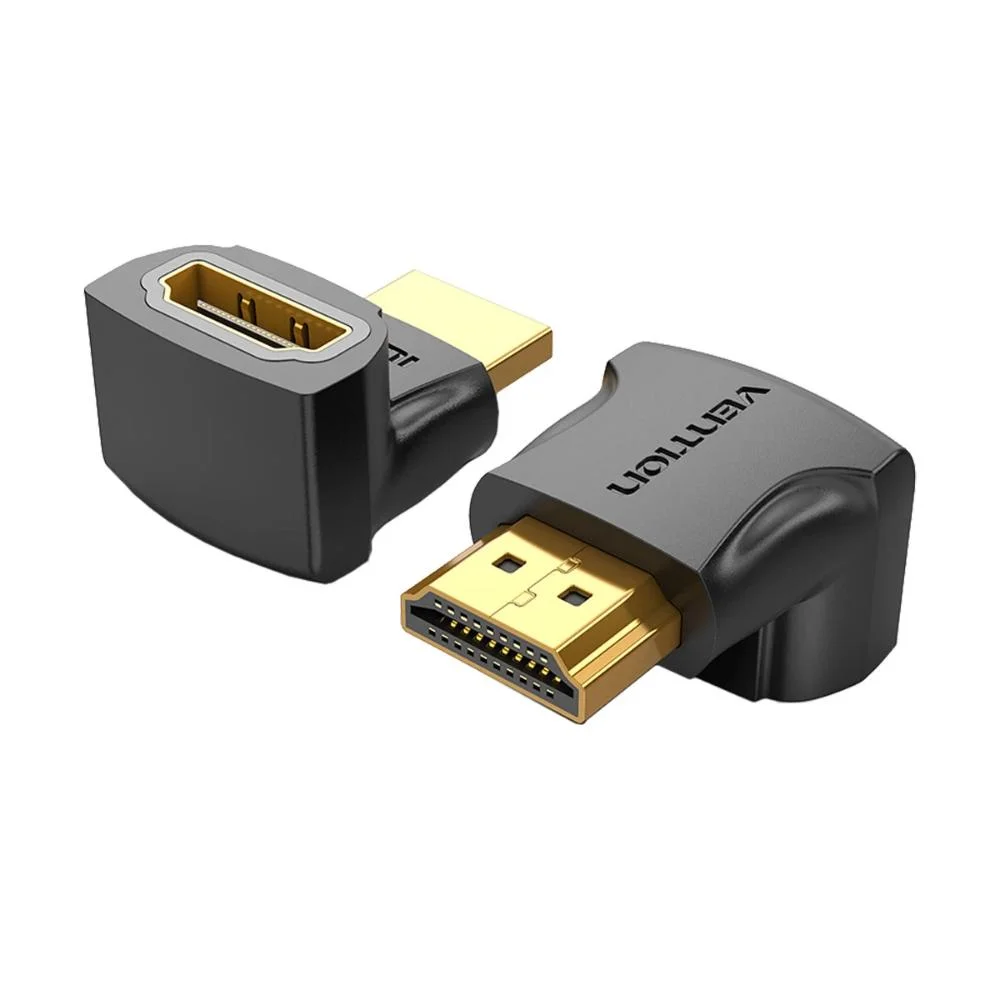 Φωτογραφία προϊόντος: VENTION HDMI 270° Male to Female Adapter Black (AINB0) (VENAINB0)