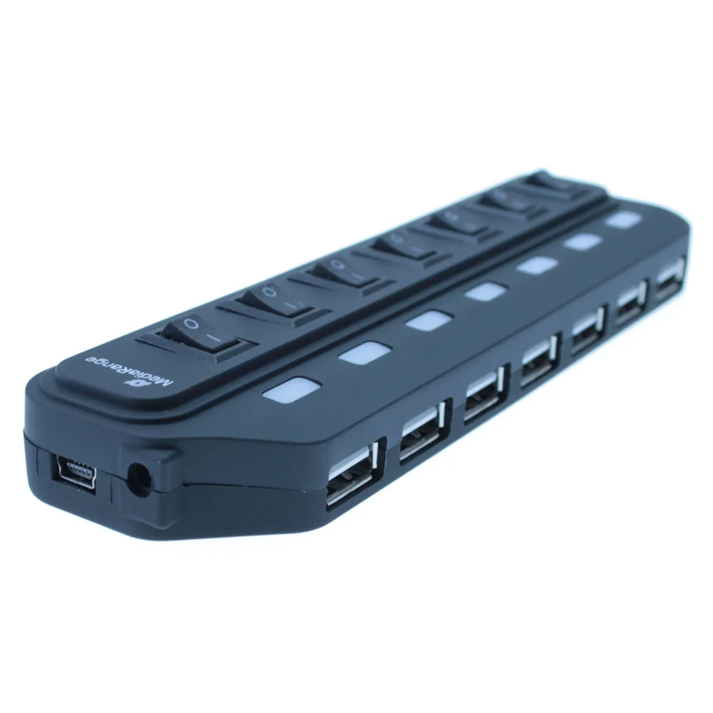 Φωτογραφία προϊόντος: MediaRange Usb Hub 7-Port Usb 2.0 (Black) (MRCS504)