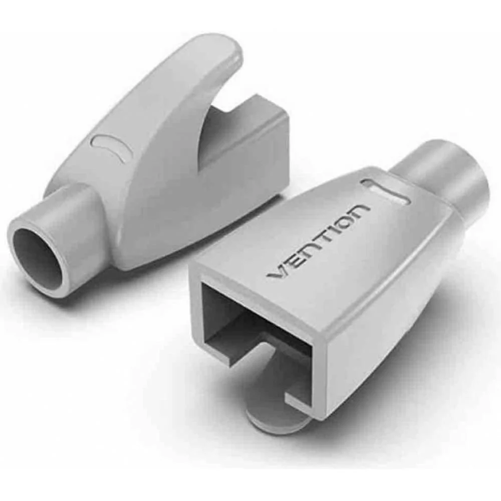 Φωτογραφία προϊόντος: VENTION RJ45 Strain Relief Boots Milky Gray PVC Type 50-Pack (IODM0-50) (VENIODM0-50)