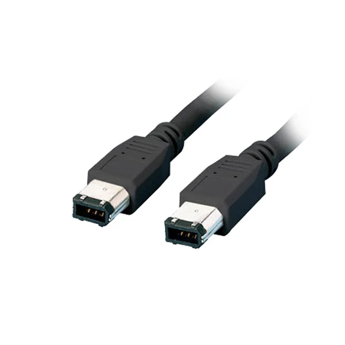 Φωτογραφία προϊόντος: Καλώδιο MediaRange Firewire plug (6-pin)/Firewire plug (6-pin) 1.8M Black (MRCS122)