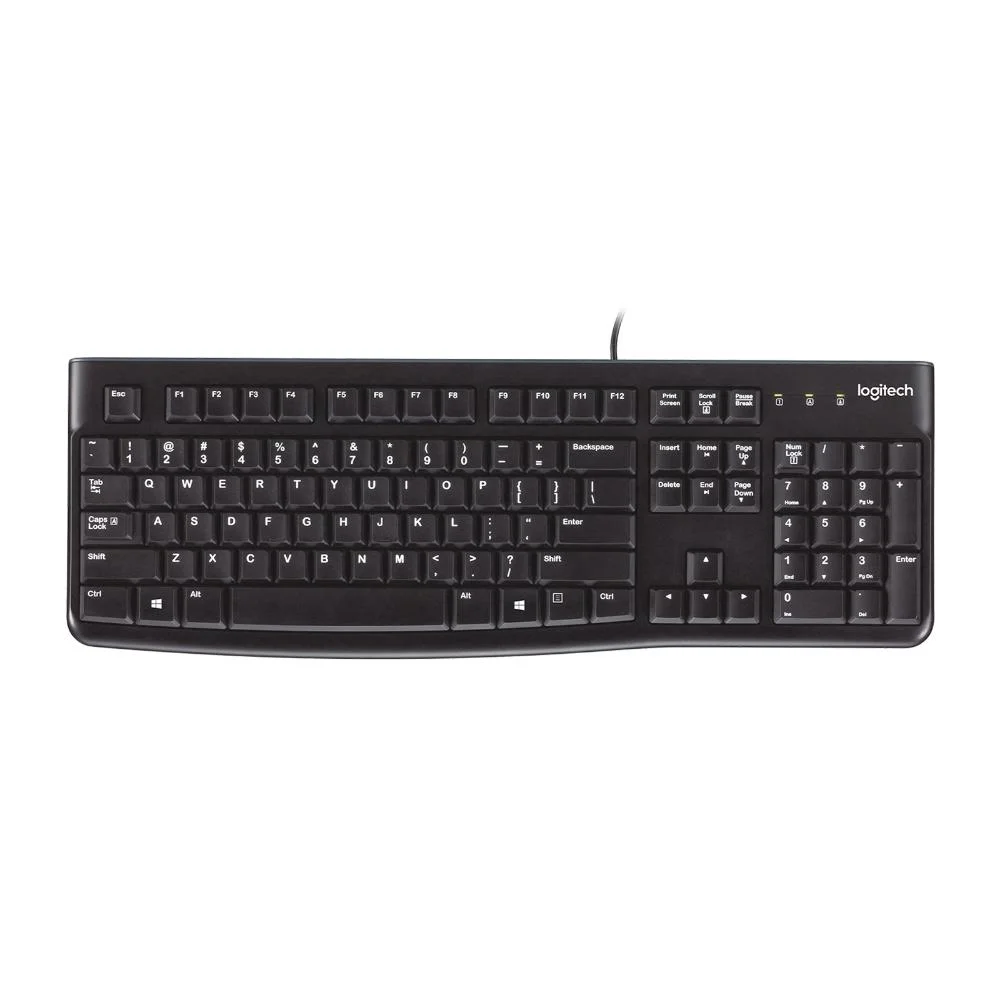 Φωτογραφία προϊόντος: Logitech K120 USB US Black (920-002508) (LOGK120BK)