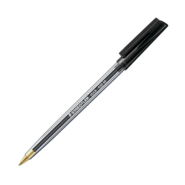 Φωτογραφία προϊόντος: Στυλό Διαρκείας STAEDTLER 430 BALLPOINT M 1.0 mm (Μαύρο) (430 M-9) (STAE43004)